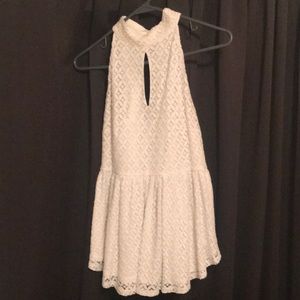 hey girls im selling this white stylish tank top